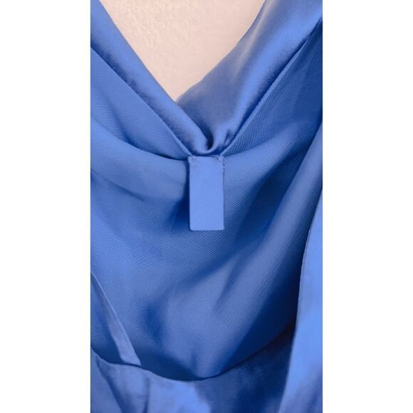 Veronica Beard silk Sanderson Dress in Azure Blue US8 - Picture 10 of 14
